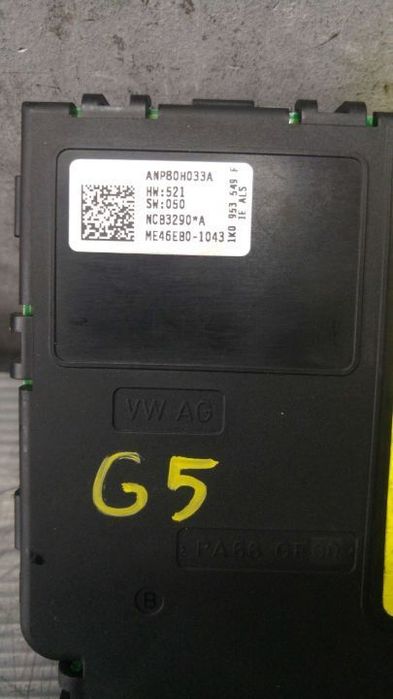 Modul coloana volan 1.9 tdi vw golf 5 1k 1k0953549f
