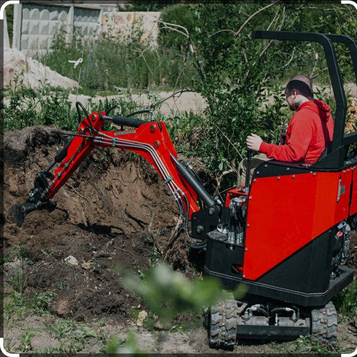 Земляные работы  копка траншей услуги мини экскаватор фундамент септик