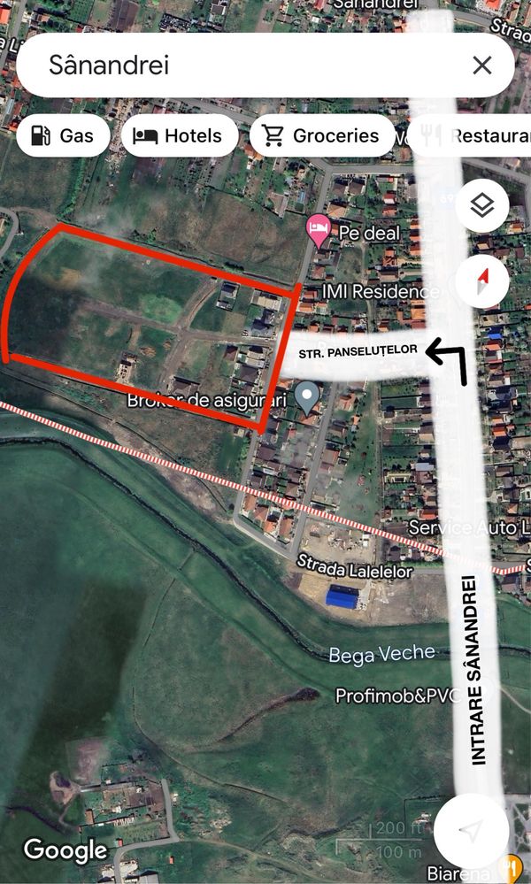 Parcele de teren pentru Locuinte Colective P+2