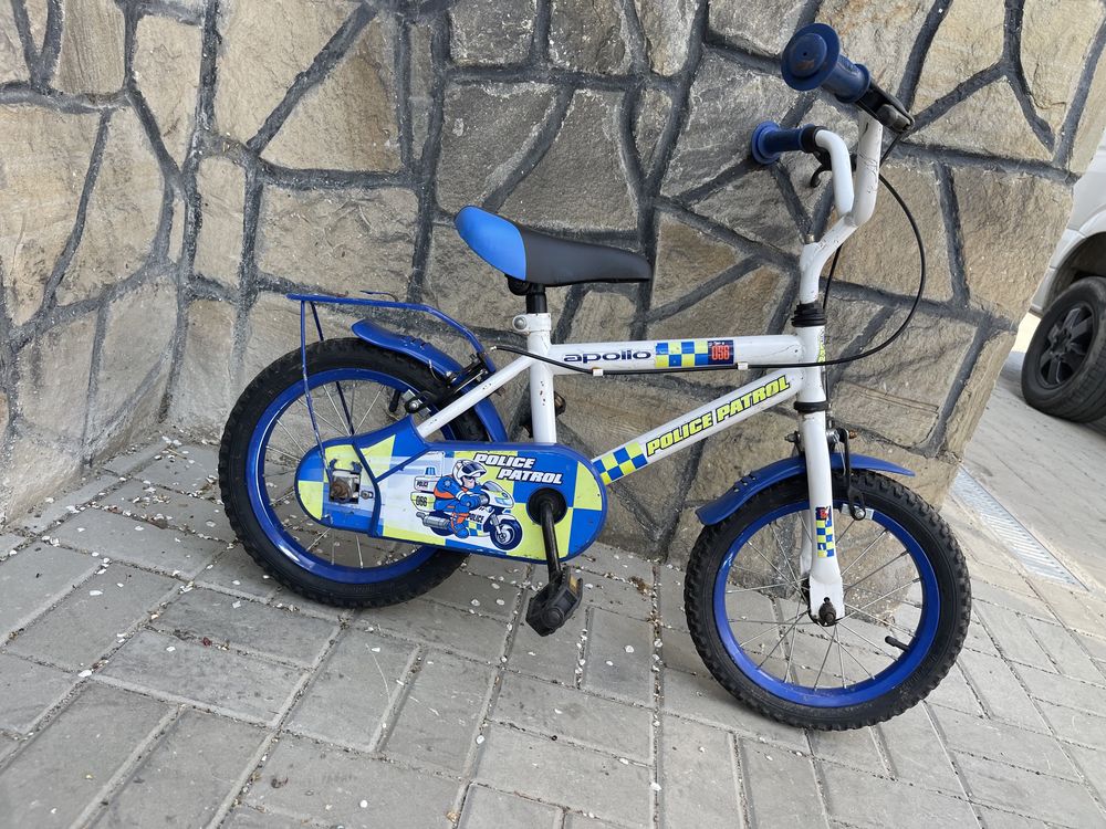 Bicicleta copii Patrol police roti 14”