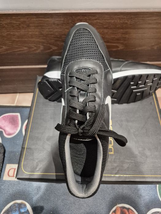 Мъжки сникърси от естествена кожа. 44