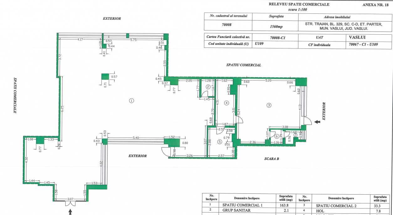 Spatiu comercial de inchiriat