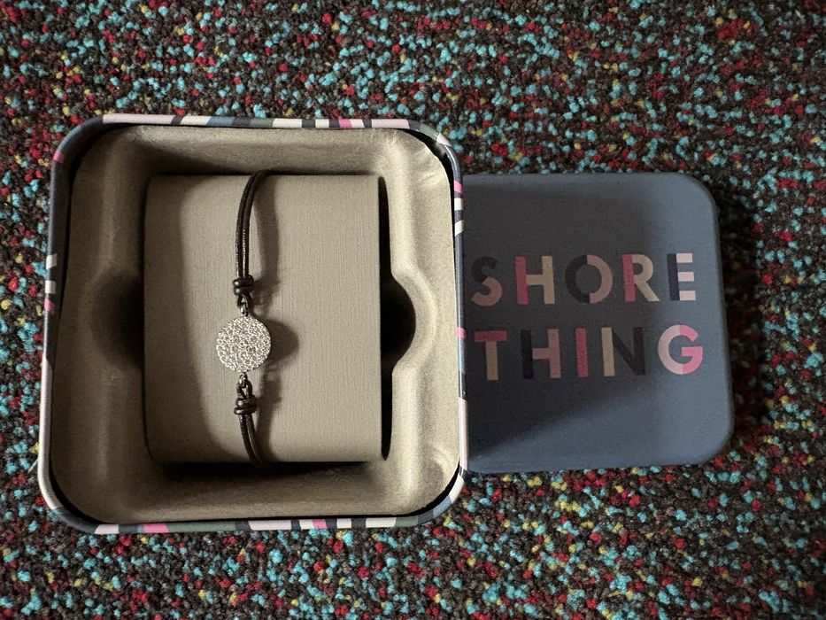 Bratara Fossil argint