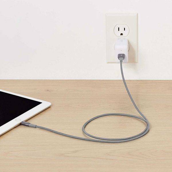 Найлонов Плетен USB A кабел с Lightning Конектор Apple Iphone 2бр 1.8m