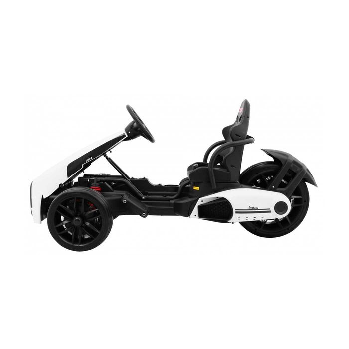 Детски Акумулаторна Триколка Bolid XR-1 White, 70W, 12V7Ah