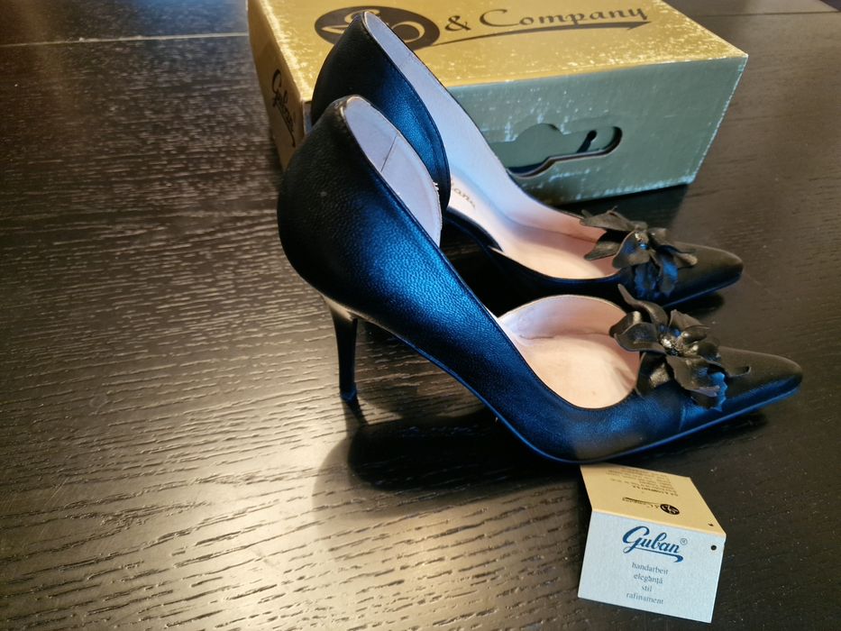 Pantofi din piele Guban