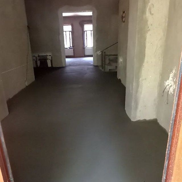 стяжка полу сухой стяжка