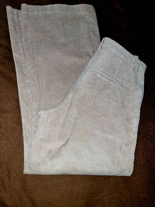 Pantaloni groși din catifea reiată