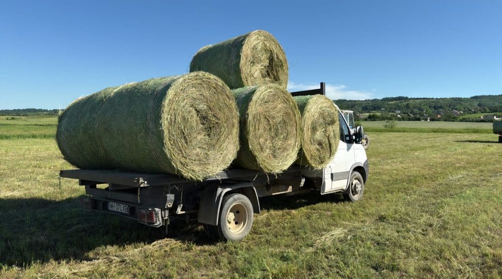 Vând baloți de lucernă și fân