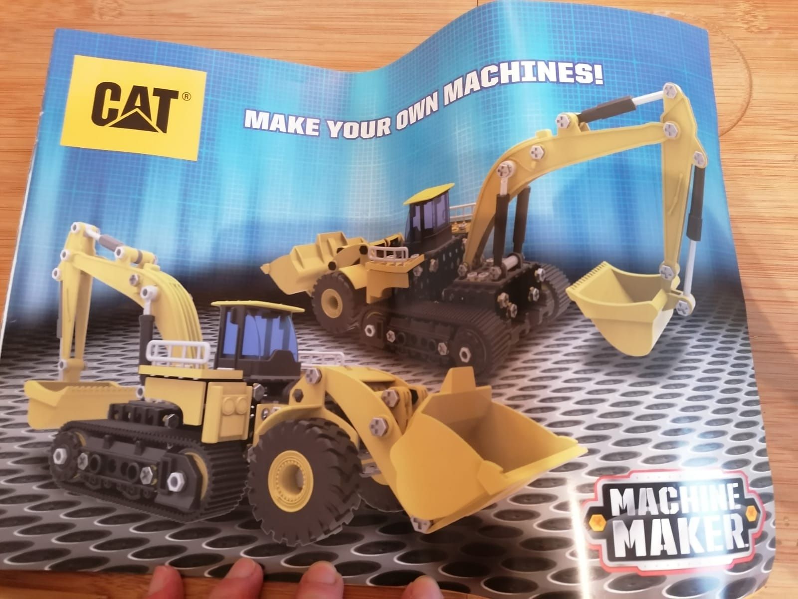 CAT 272-Piece Construction Apprentice Multi-Machines 3-in-1 Building S