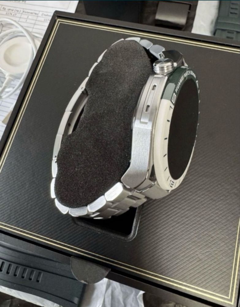 КАТО НОВ 48mm Huawei Watch ULTIMATE Гаранция Vivacom 2026 Green