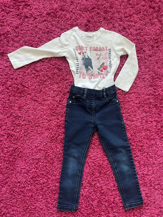 Комплект дънки с блуза Next i Primigi