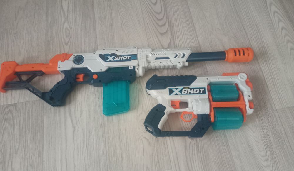 Два бластера x shot zuru