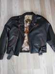 Geaca de piele vintage barbati