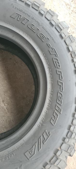 2 anvelope M+S BFGoodrich 265/75/16,dot 2021