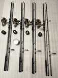 SET 4 Lansete Diamant Alb 3.60 4.0Lbs 3 Tronsoane + 4 Mulinete TFR6000