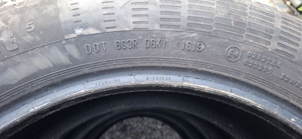 Set 4 anvelope vara Continental 215/55/R17V dot 2019