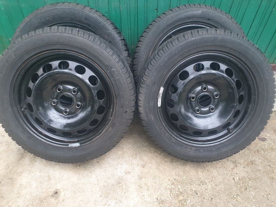 Jante anvelope iarna Vw.audi seat golf 5×112
