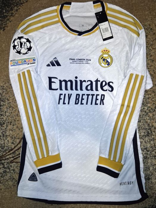 Фланелка Real Madrid Carvajal #2, Final London 2024, размер М