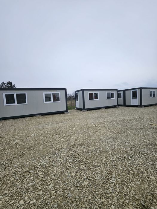 Vand containere modulare 2,4 x 6 m organizare de santier / birou