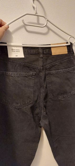Mom jeans 40 hm negru