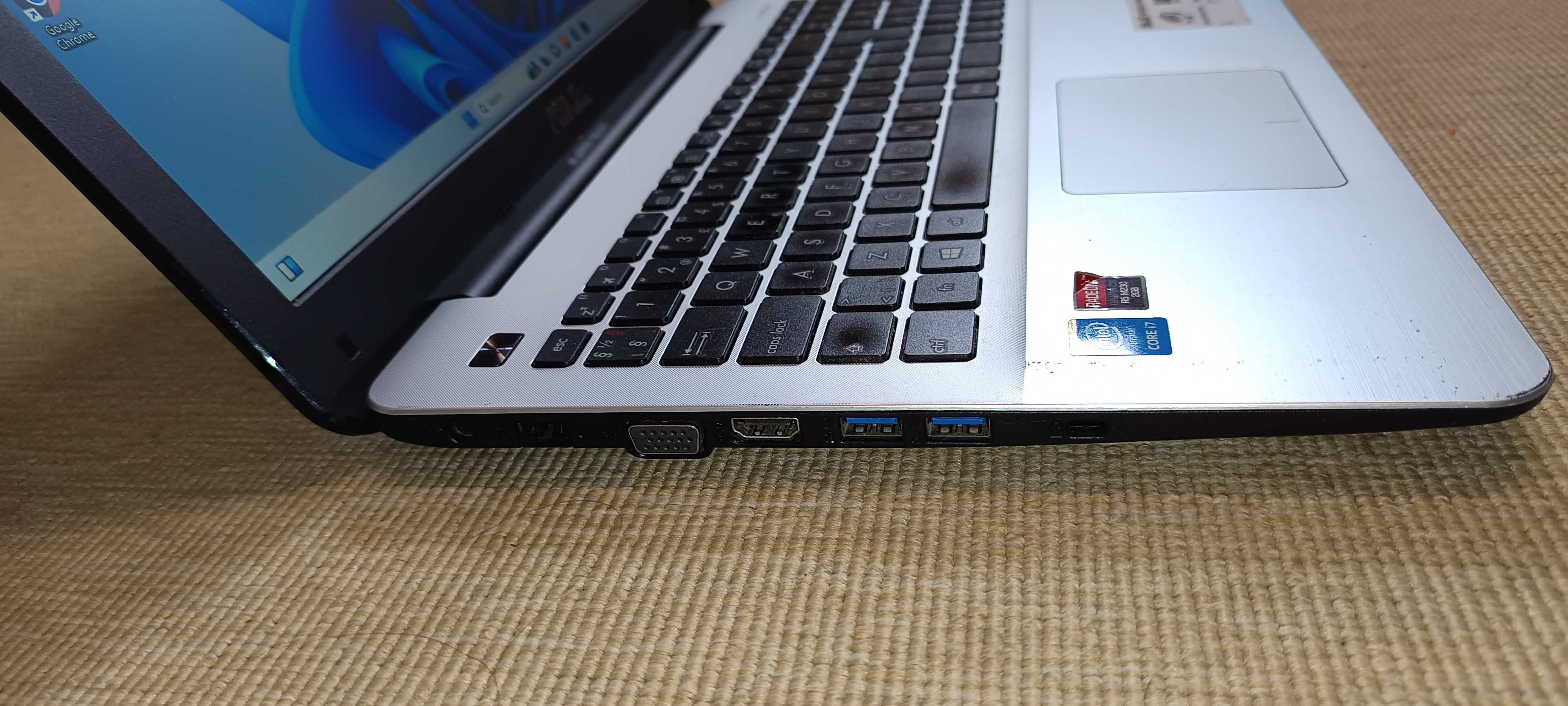 Laptop Asus I7 4510u SSD 512 Gb 15.6 40Cm Ram 12Gb Video dedicat
