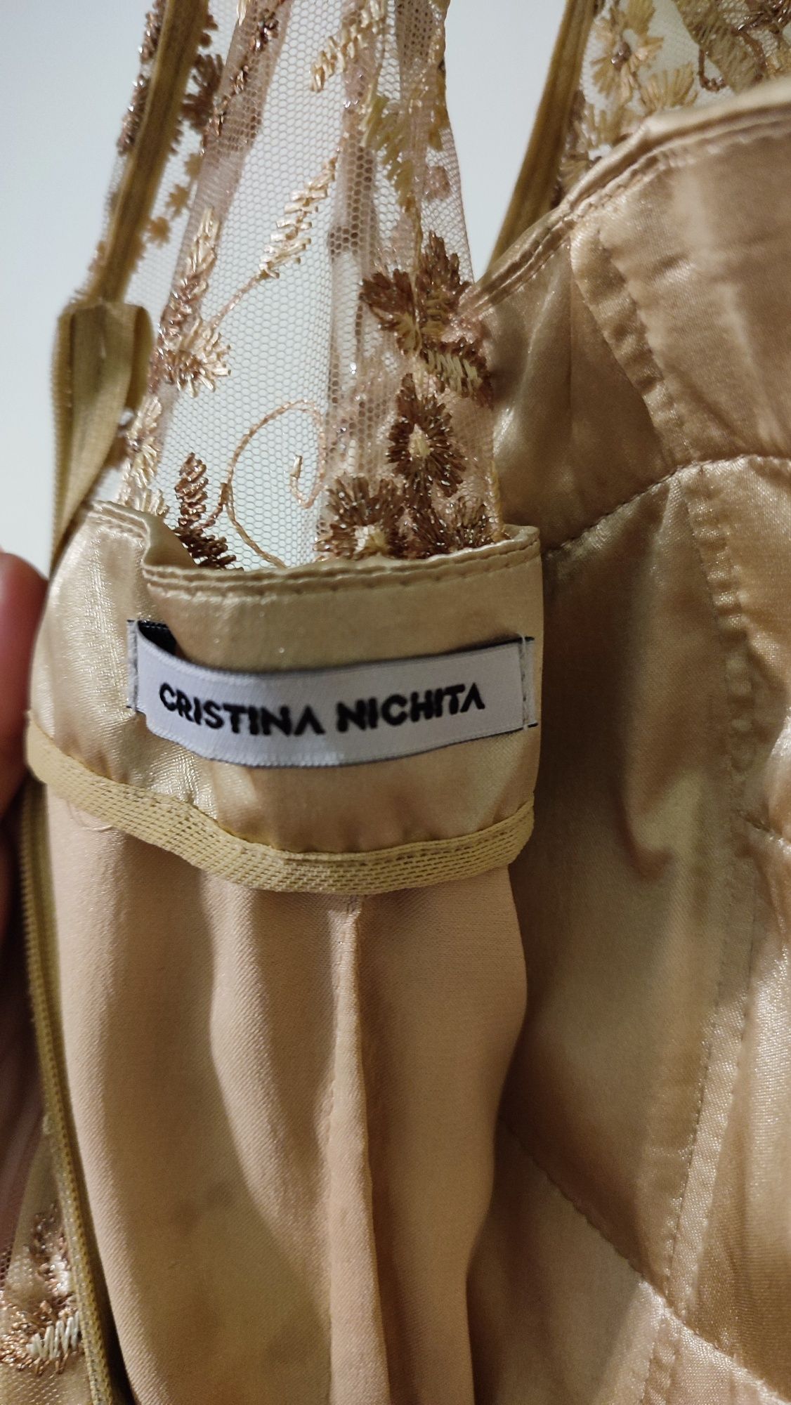 Rochie de seară marca Cristina Nichita