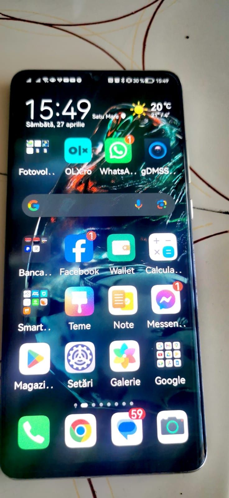 Huawei p30 pro 8gb ram/256 GB rom