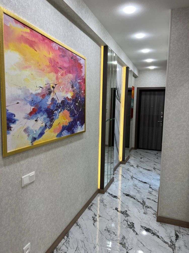Алайский рынк новастройка 1*2 ком 7 этаж 8 этажка все ест фото реално