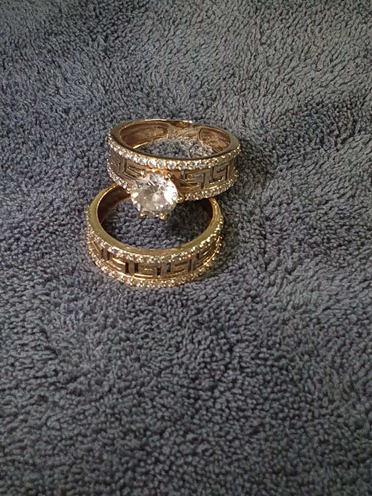 Inel damă aur  18 k model Versace
