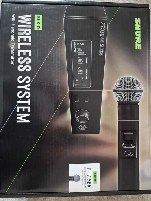 Shure SLX- D / Beta 58 A