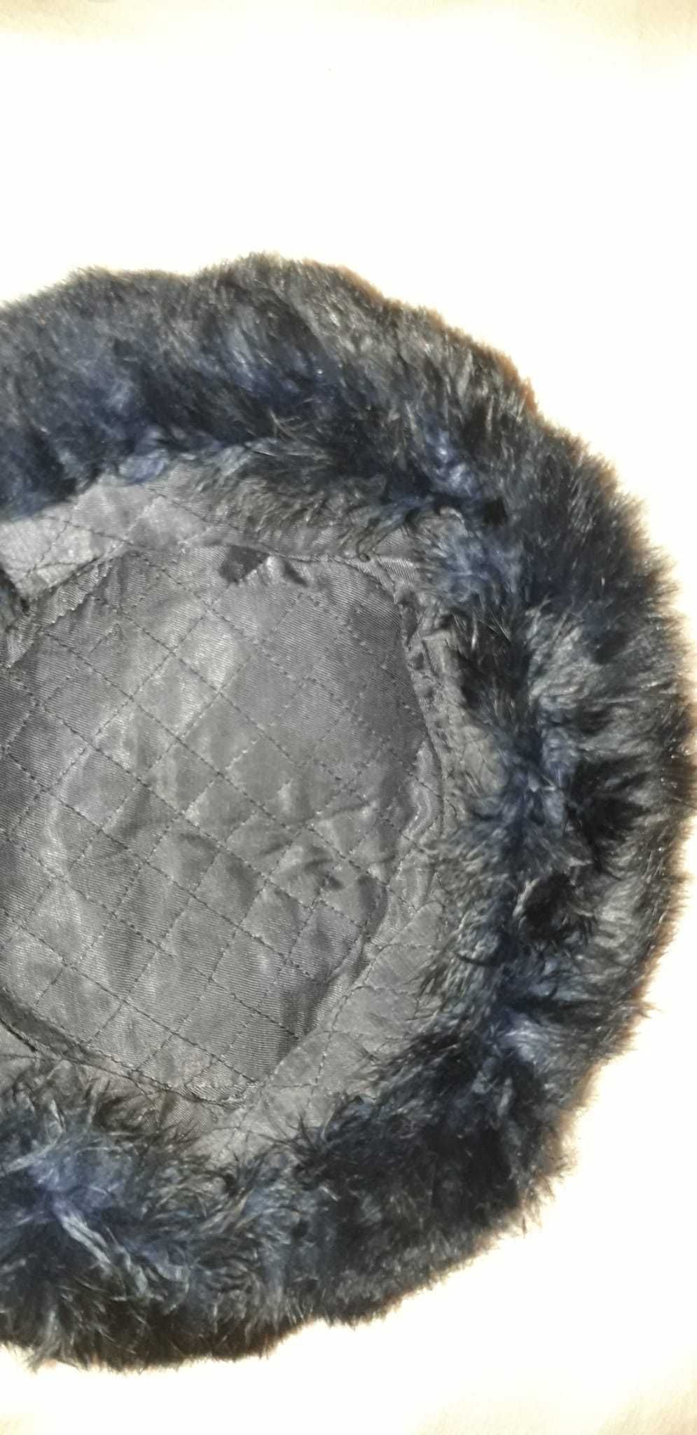 Căciulă ruseasca unisex din blana naturală iepure