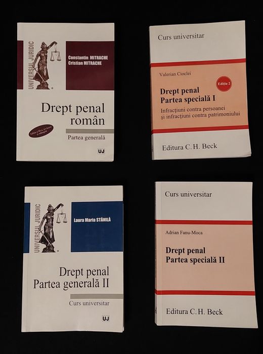 Vând cărți de Drept, ediții recente