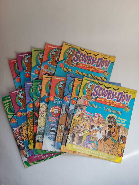 Benzi desenate Scooby doo, Dezleagă mistere lumii, numere 1-40