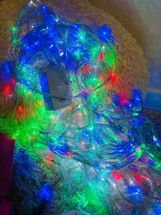 Продам герлянду водопад украшение