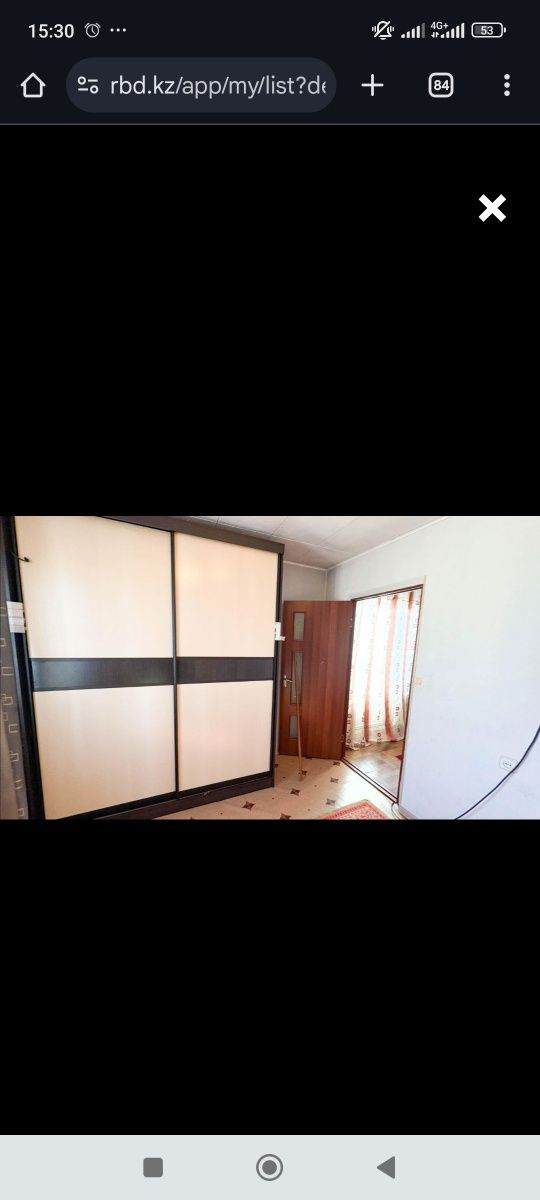Продам 2 комнатную квартиру в мкр Жастар Амина Империя