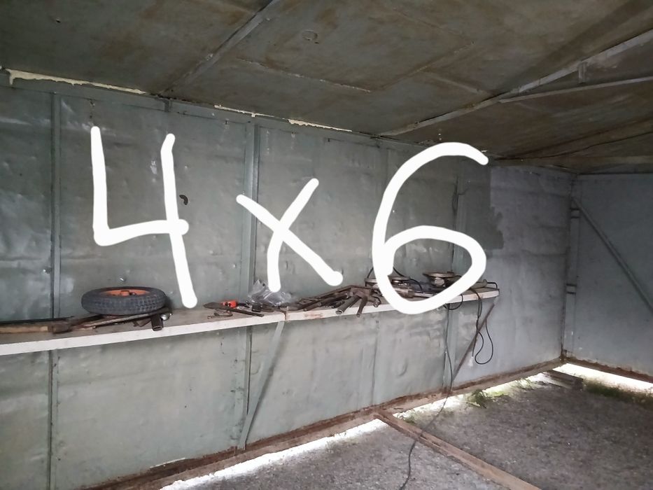 Гаражи металлические 4 ри штуки