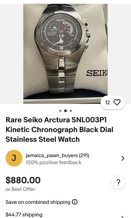 Ceas seiko arctura kinetic sau sch iphone