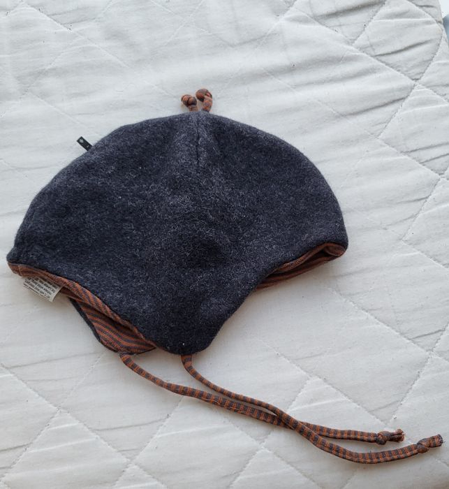 Combinezon lana fiarta, Hbebe, 68 plus cadou caciula lana merinos