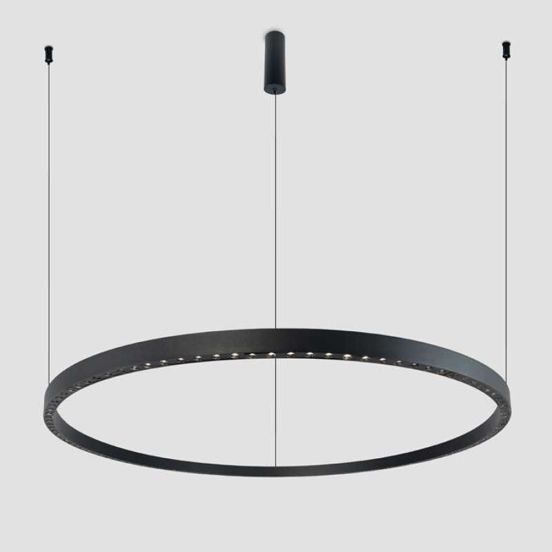 Черен кръгъл висящ полилей Cool Dark