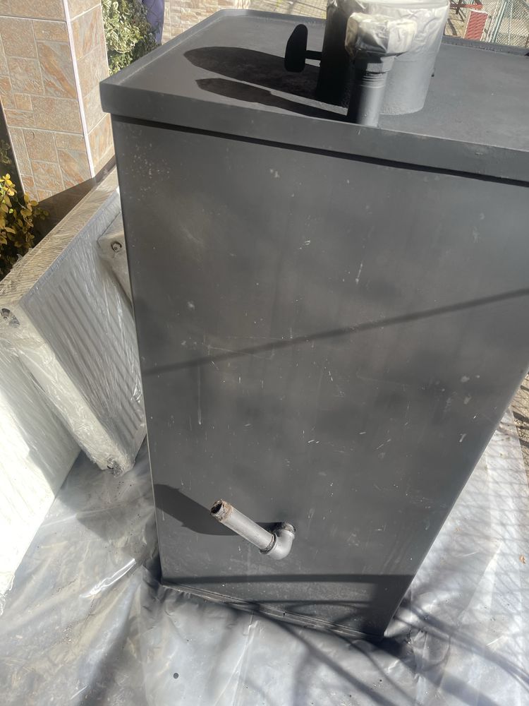 Печка с водна риза на дърва 24kw