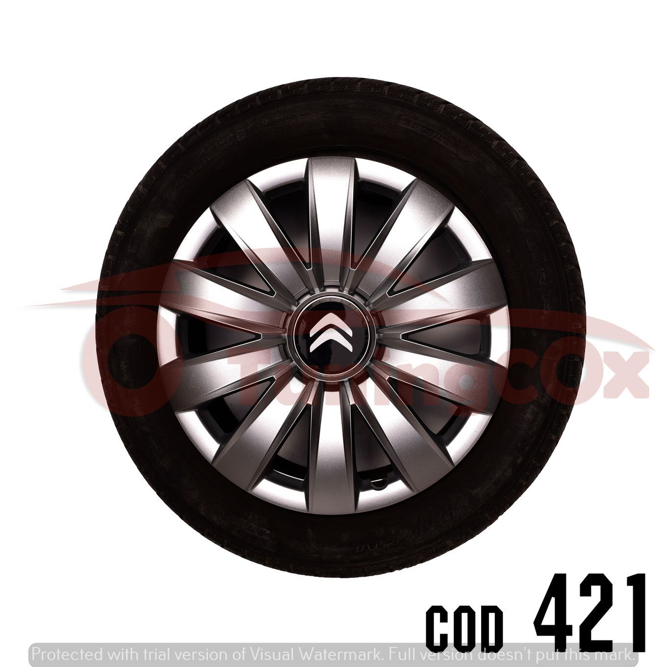 Capace roti CITROEN la set de 4 buc,Capace janta aliaj,Embleme
