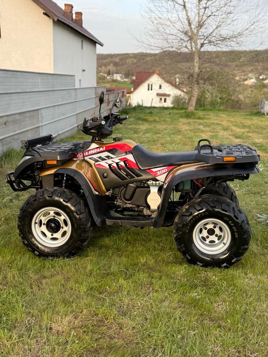 Atv linhai 4x4 anversary (worker) 300 cm  5000 km acte nr negru nu cf