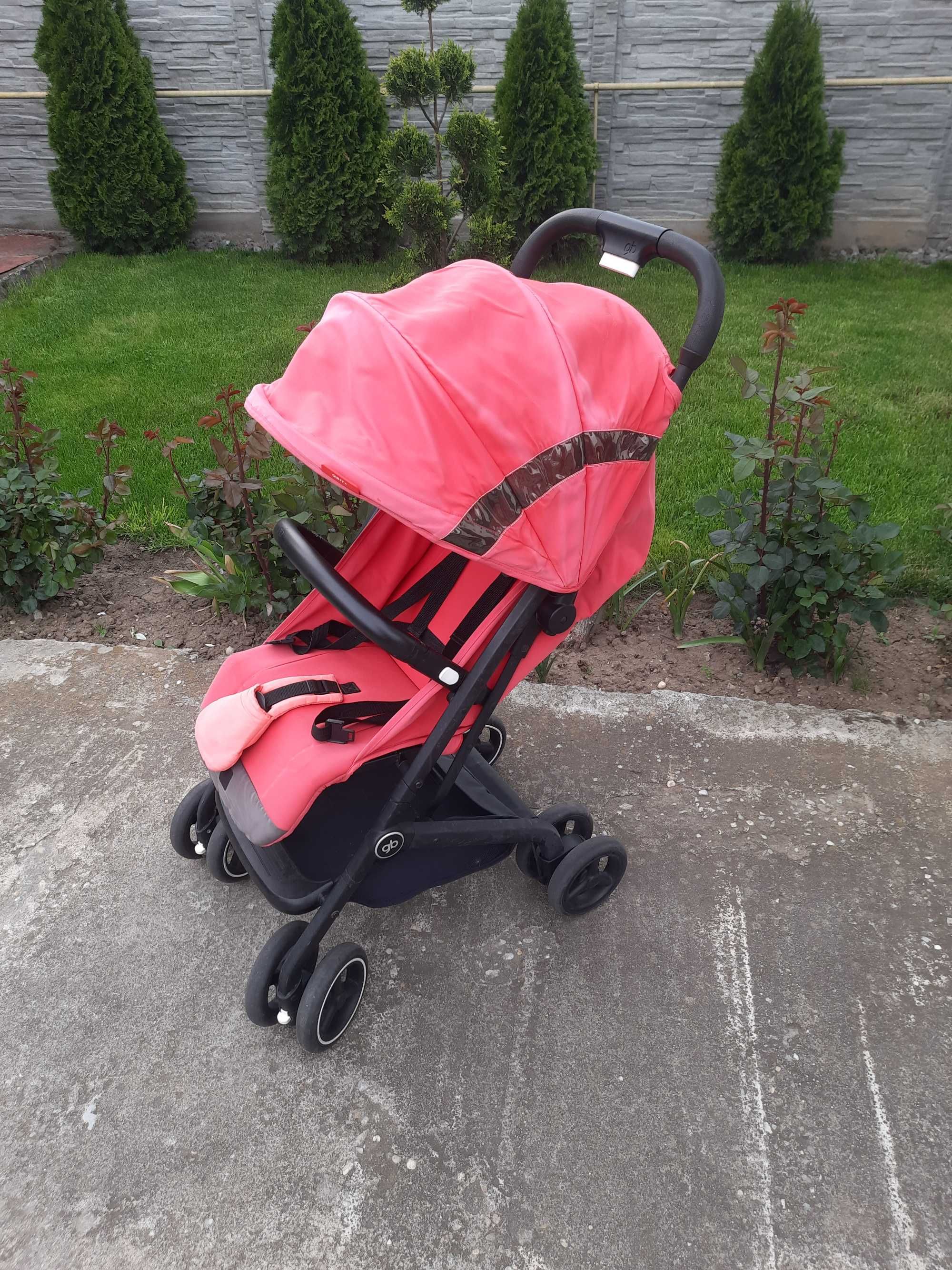 Vand carucior sport pliabil GB Qbit+ rosu