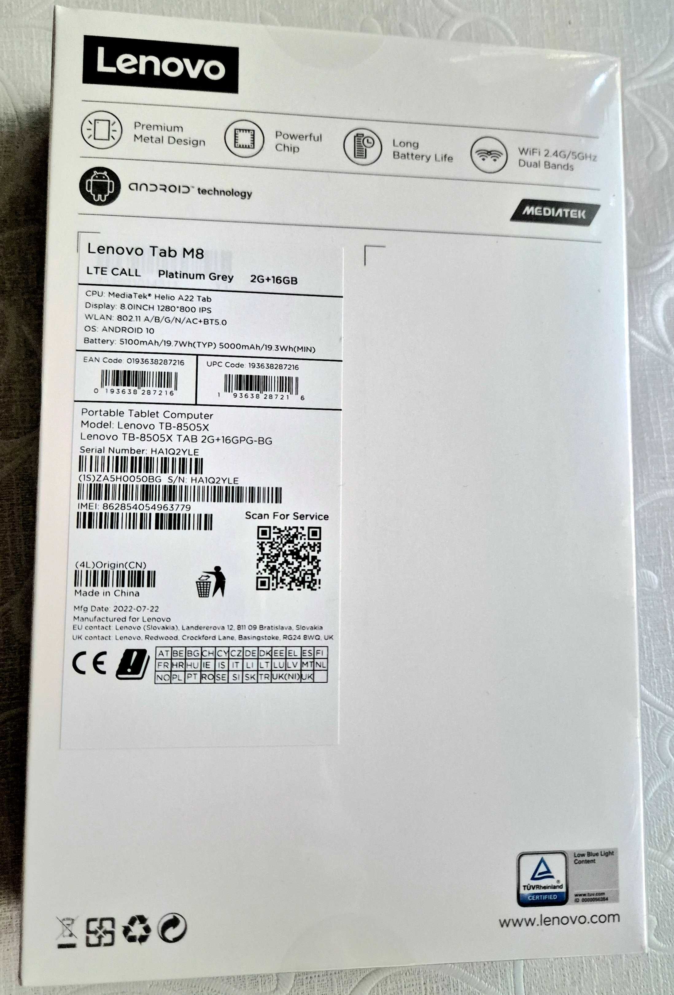 Таблет Lenovo , чисто нов