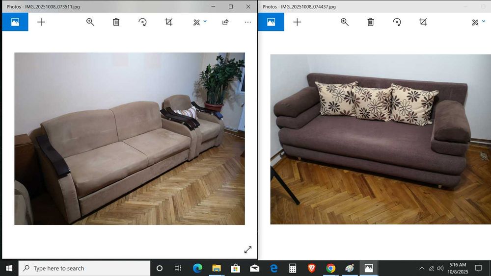 Canapea extensibila , fotoliu