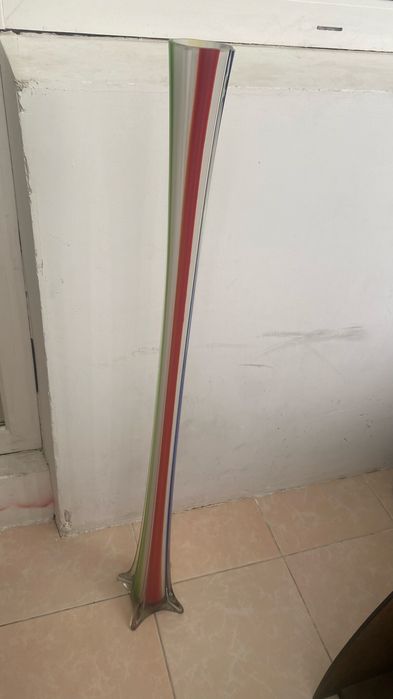 Ваза стеклянная метровая