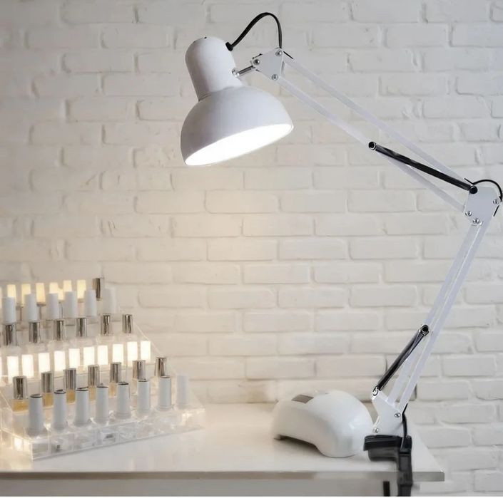 Настольная лампа светильник для маникюра работы и учёбы 80 см