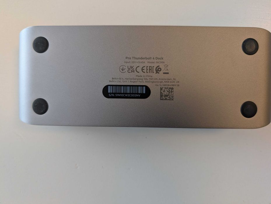 Belkin Pro Thunderbolt 4 Dock