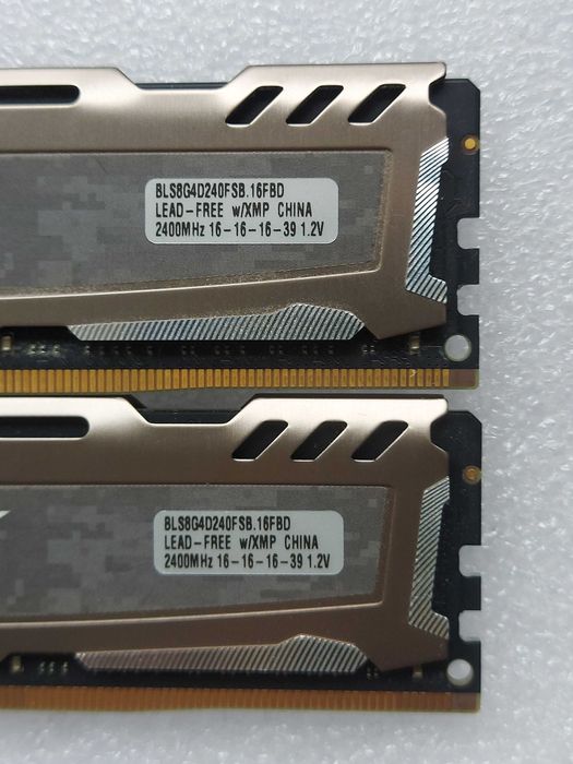 KIT Memorii 16GB DDR4 (2X8GB) Cucial Ballistix